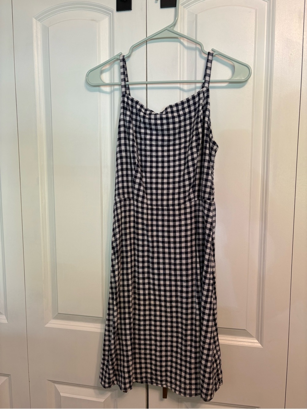 Old Navy Black and White Gingham Dress